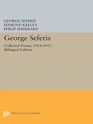 cover image of George Seferis